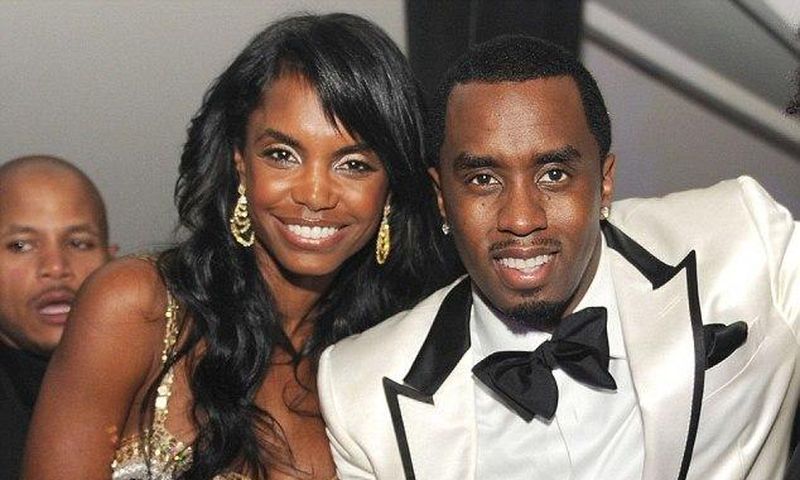 Puff Daddy with Kim Porter