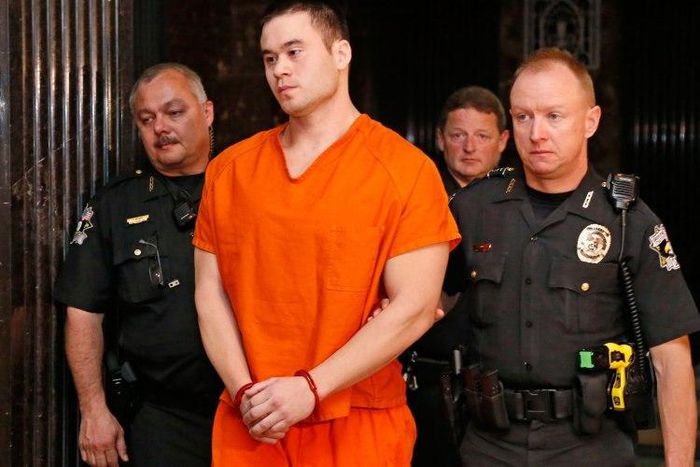 White Police officer wails in court as he is found guilty of raping 13 Black women