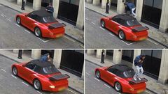 Daring thief tries to steal porsche in broad daylight