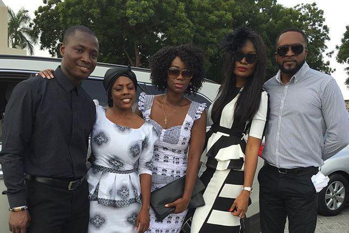 Sandra Ankobiah, Benny Blanco,Ama K Abebrese, Martin Asiedu-Dartey and Nana Aba Anamoah