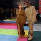 Kanye West and Kim Kardashian