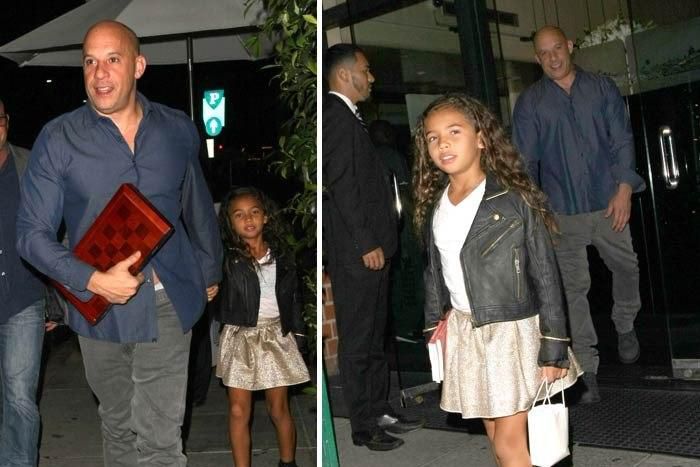 Vin Diesel steps out with 17-year-old daughter, Hania in Bev. Hills