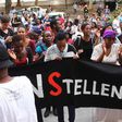 South Africa students protest