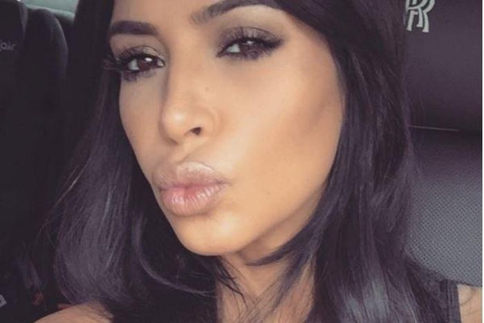 Kim Kardashian selfie