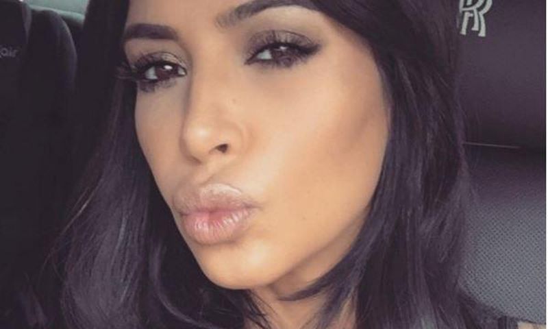 Kim Kardashian selfie