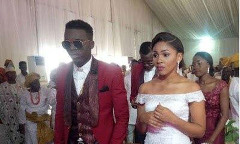 Akpororo and wife