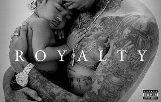 Cover art for Chris Brown's album, 'Royalty'