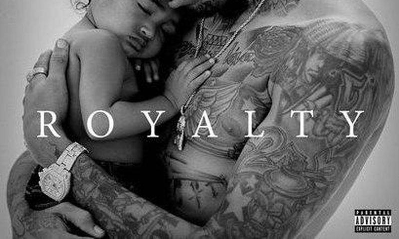 Cover art for Chris Brown's album, 'Royalty'