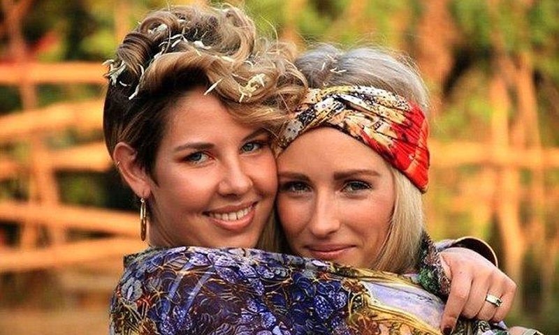 Lesbian couple
