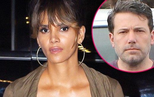 Ben Affleck crushing on Halle Berry?
