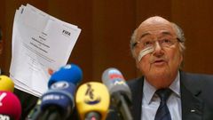 Blatter says will fight eight-year ban by FIFA