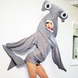 Kendall Jenner dos shark costume for LOVE Magazine