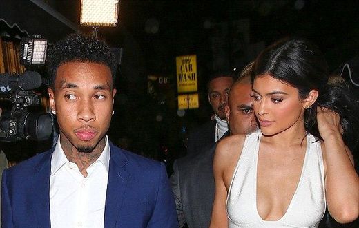 Kylie Jenner, Tyga arrive together at post-AMA party in L.A amid reports of a split