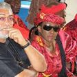 Nana Konadu and Husband, Jerry Rawlings