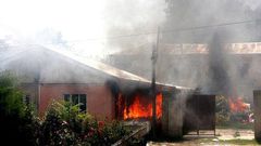 Fire outbreak