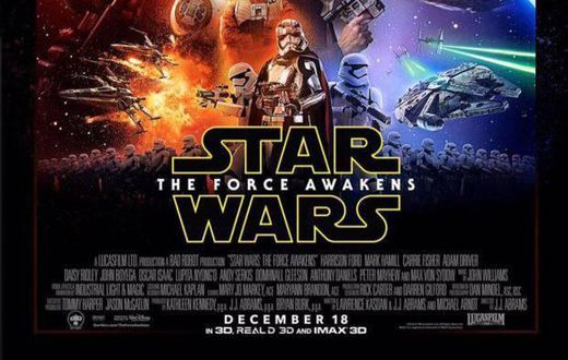 Star Wars official poster
