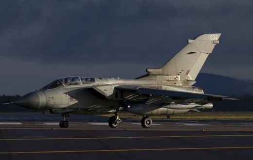 British bombers make first air strikes on Syria after UK parliament vote