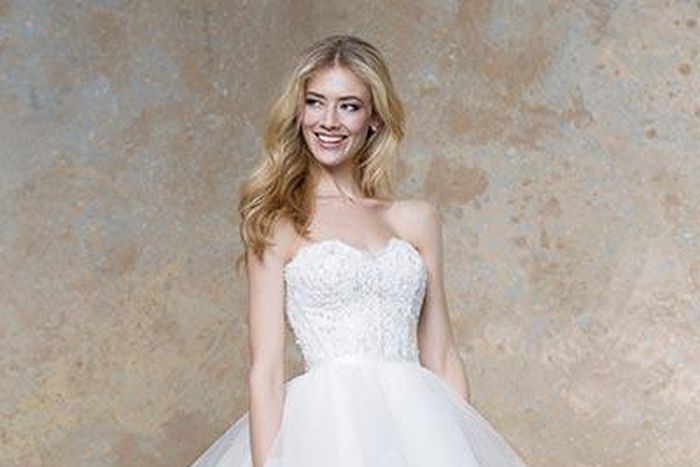 Wedding dress by Ellis Bridals.