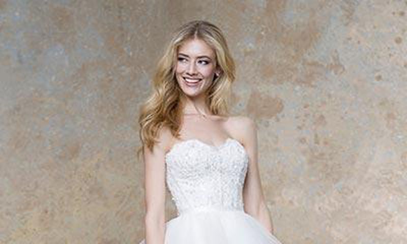 Wedding dress by Ellis Bridals.