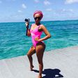 Bonang Matheba slays in pink