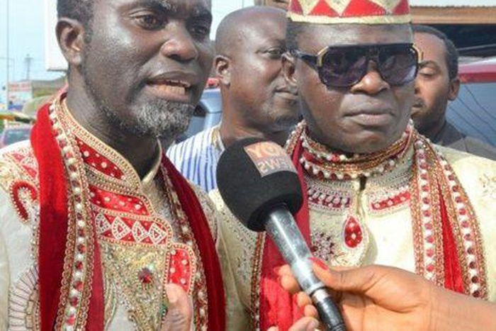 Richard J. A. Boateng and Zoree on arrival from Indian