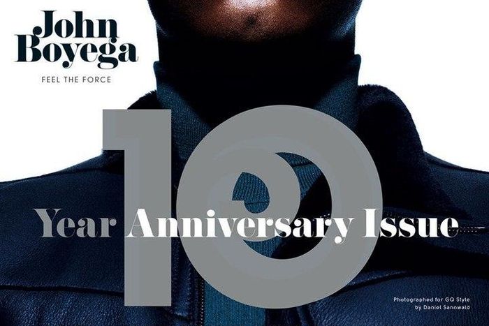 John Boyega on the cover of GQ Style