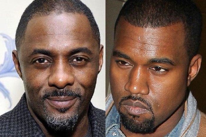 Idris Elba and Kanye West