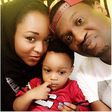 Anita Okoye with husband Paul and son Andre