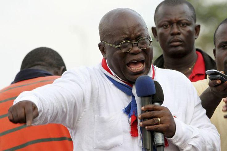 2016 presidential candidate of the New Patriotic Party, Nana Akufo-Addo