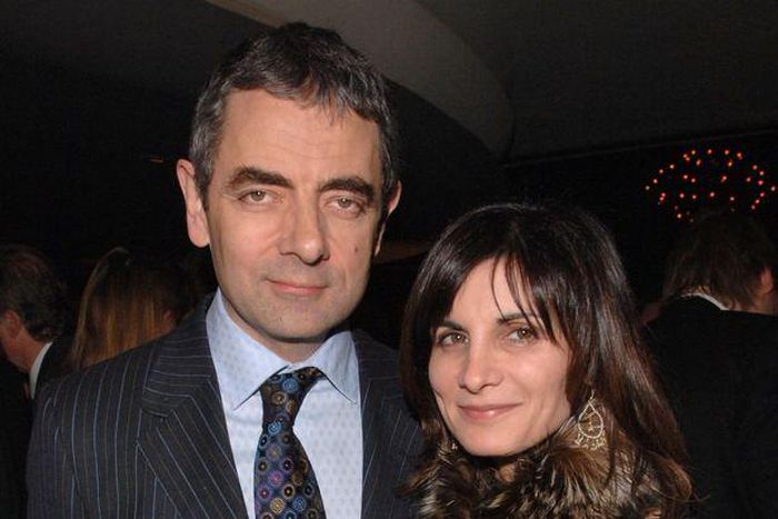 Comedian, Mr. Bean and wife