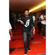 Wizkid on the red carpet of 2face's Fortyfied concert.