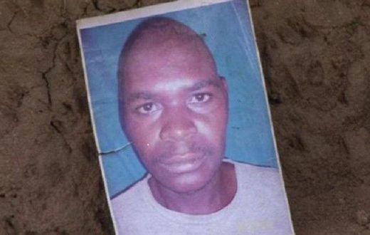 The victim, Simon Wafula