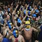 Students go naked through university in protest against govt corruption