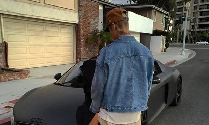 A picture posted by Justin Bieber with caption “LORD knows”