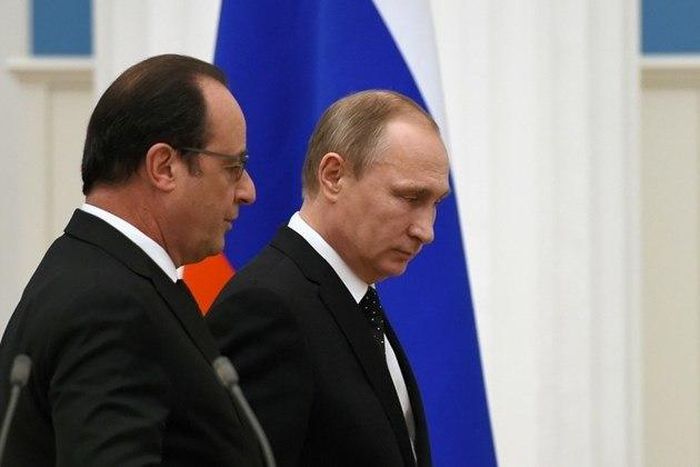Putin seeks map of forces not to bomb in Syria - France