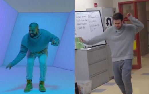 Maths Teacher goes viral after dancing to “Hotline Bling” for his students