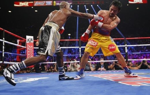 Floyd Mayweather and Manny Pacquiao