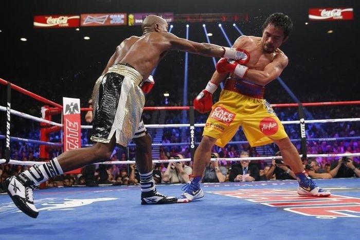 Floyd Mayweather and Manny Pacquiao
