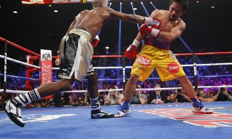 Floyd Mayweather and Manny Pacquiao