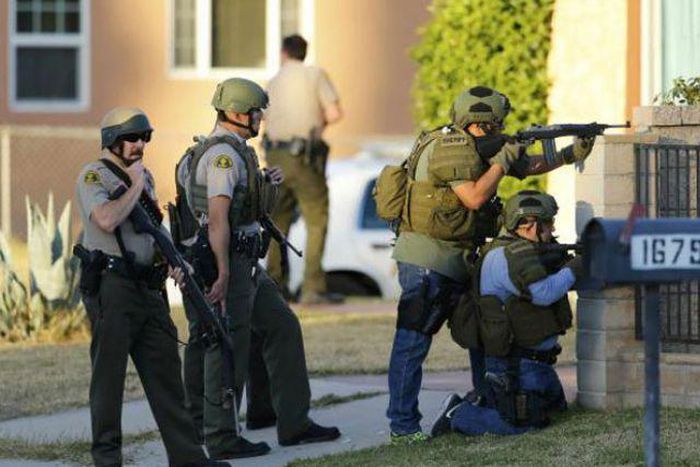 Couple's motive in California rampage a mystery for police, family