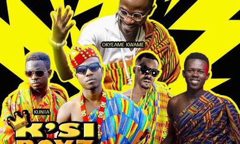 Okyeame Kwame, Strongman, Flowking Stone, Cabum & Kunta Kinte team up on new single "Aso)den"