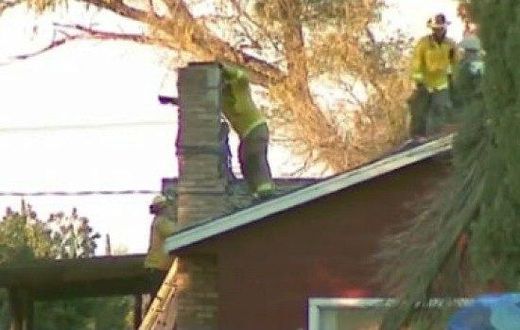 Intruder dies in California chimney after homeowner lights fire