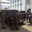 Anas Aremeyaw Anas appeared in court weeks ago with two other hooded men