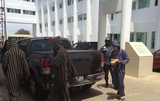 Anas Aremeyaw Anas appeared in court weeks ago with two other hooded men