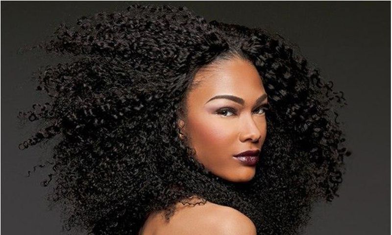 Heat Free extension on gorgeous model