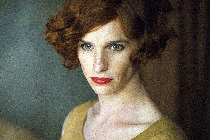 Eddie Redmayne as transgender artist Lili Elbe