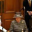 Queen Elizabeth II listens to a speech by the Archbishop of Canterbury, Justin Welby, at Church House Photo: REUTERS