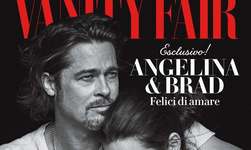 Brangelina embrace on the cover of Vanity Fair Italia