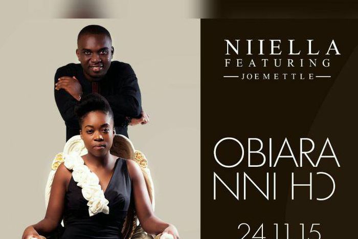 Niiella's new single featuring Joe Mettle artwork