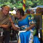 President John Mahama with Education Minister Prof Jane Naana Opoku Agyemang
